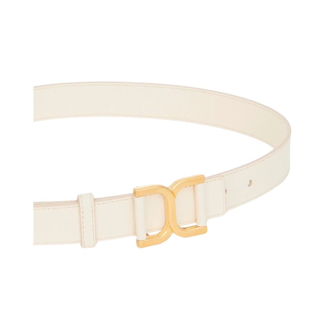 C Milchbraunes Leder 3cm – Bild 3