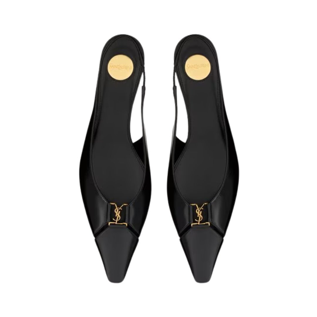 Babylone Slingback Schwarz – Bild 3