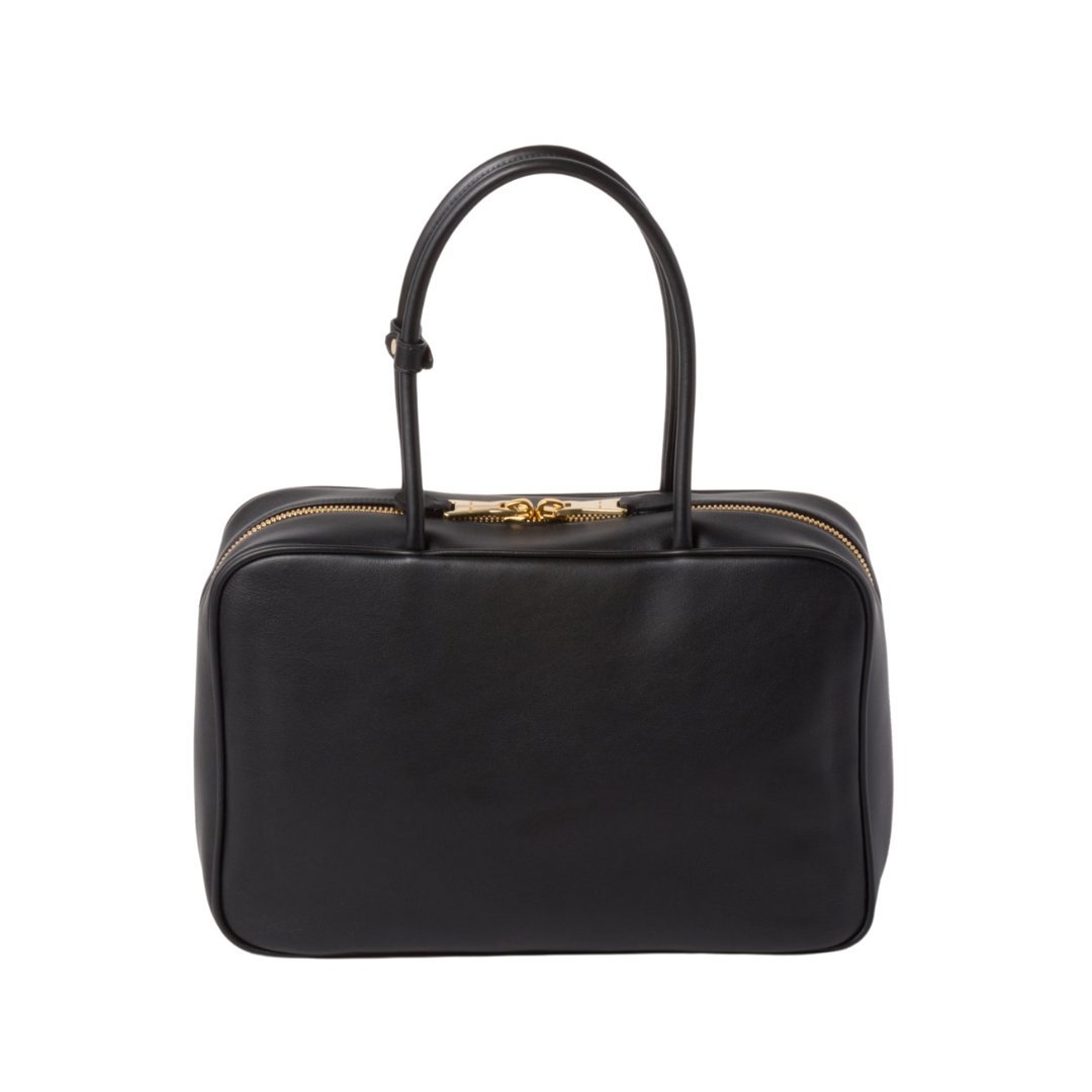 Leder Beau Schwarz 23cm – Bild 3