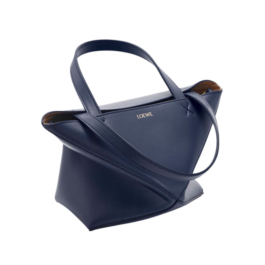 Mini Puzzle Fold Tote Abyss Blau 20cm – Bild 3
