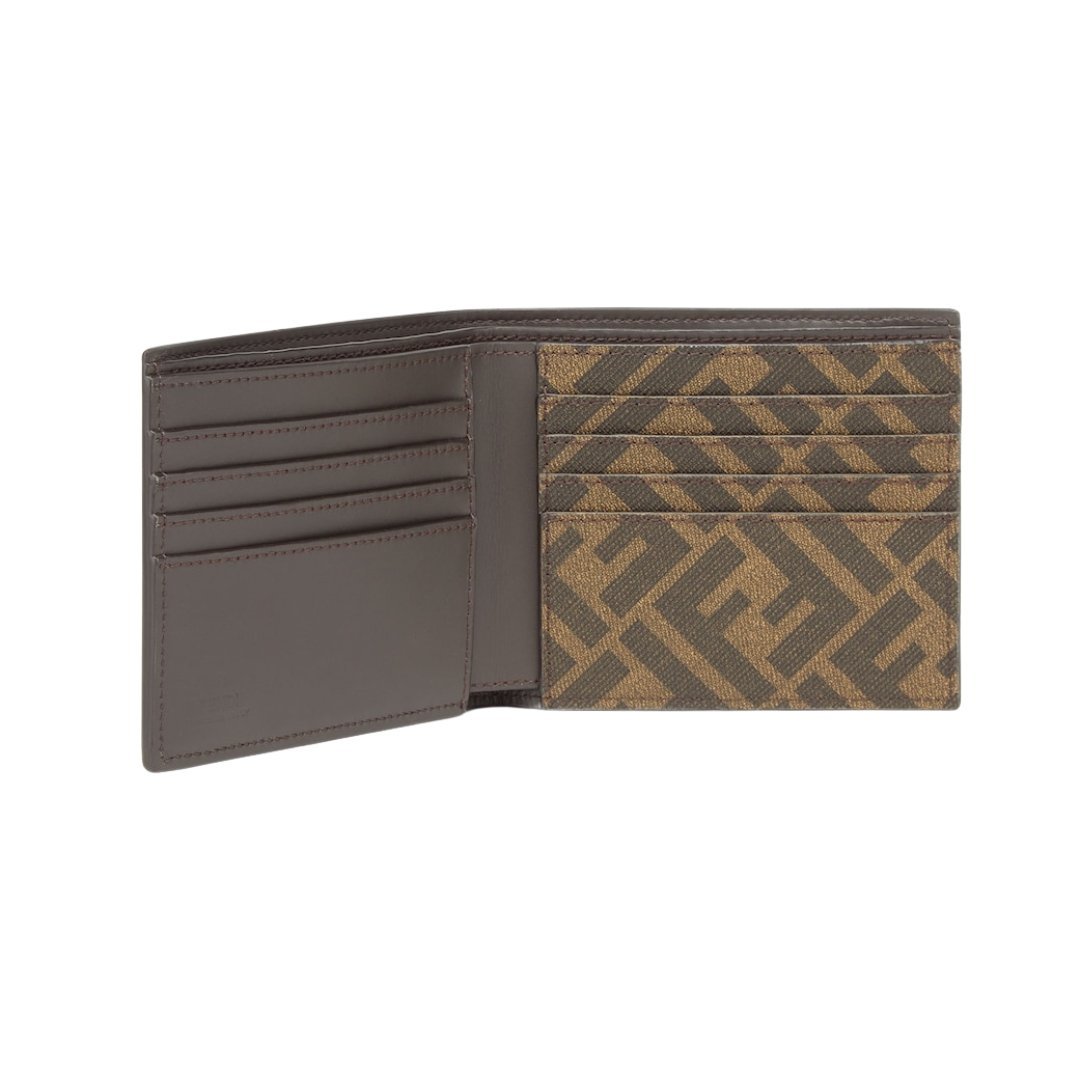 Quadratische FF Bi-Fold Brieftasche 9.5cm – Bild 3