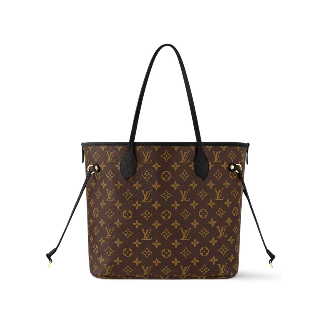 Neverfull Inside Out MM Tasche in Schwarz 31cm – Bild 3