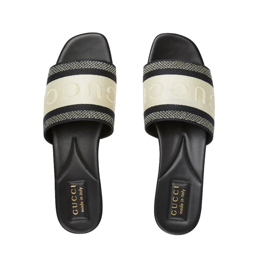 Flip Flops Schwarz/Weiß – Bild 3
