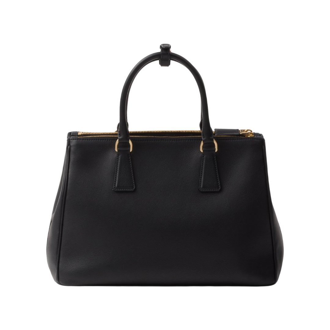 Die schwarze Galleria Ledertasche 22.5cm – Bild 3