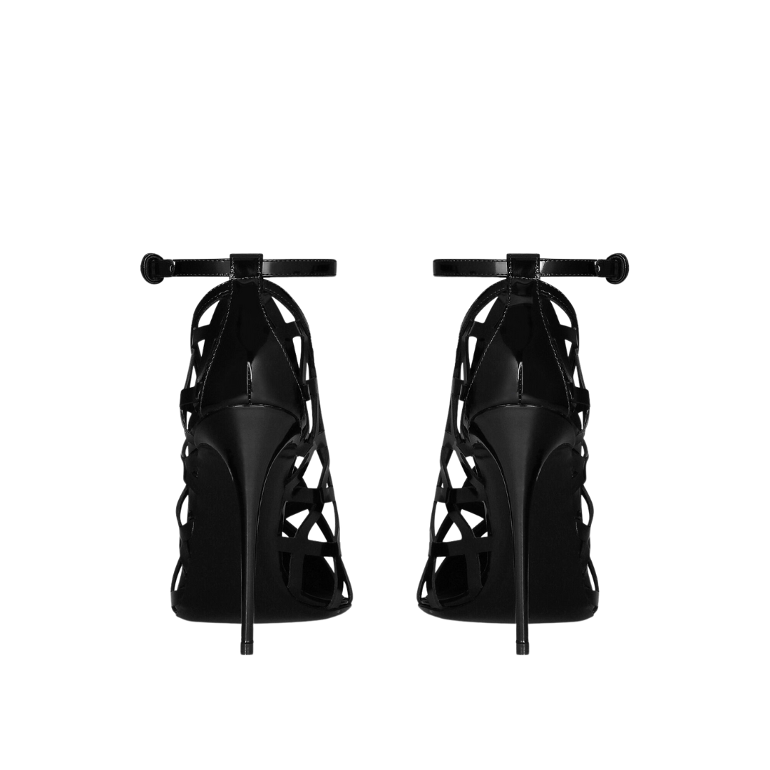 Poliertes Kalbsleder Pumps 10.5cm – Bild 3