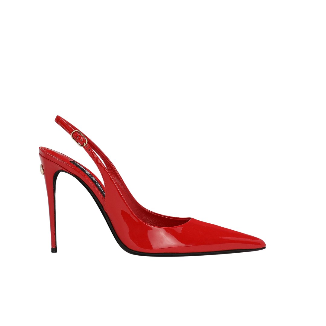 Lackleder Slingbacks 10.5