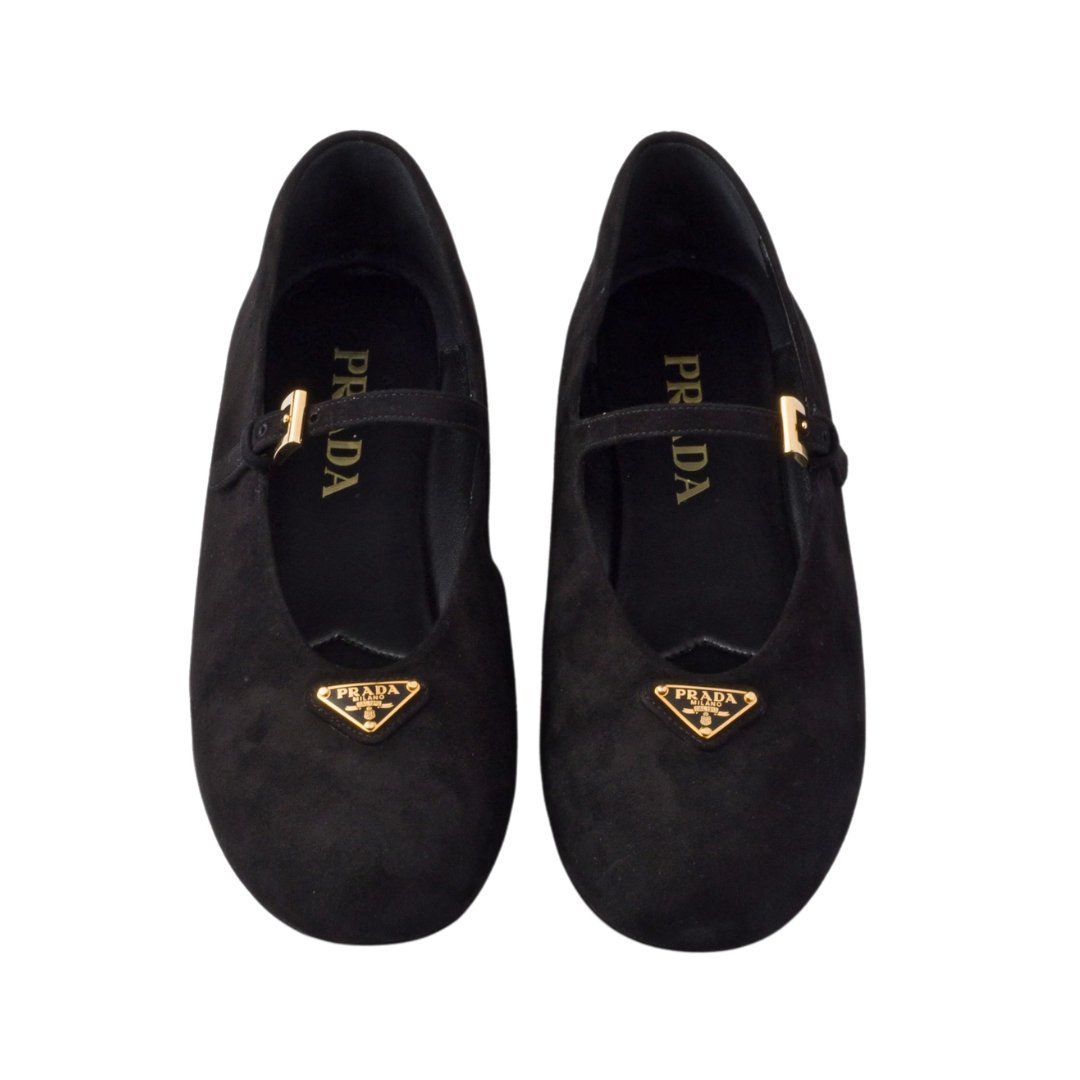 Wildleder-Ballerinas – Bild 3