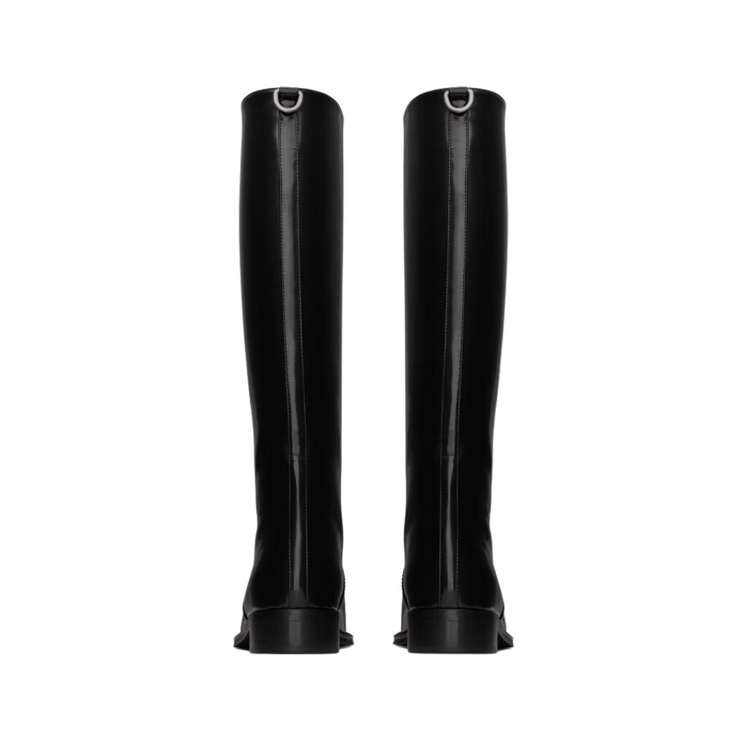 Hunt Boots aus glänzendem Leder – Bild 3