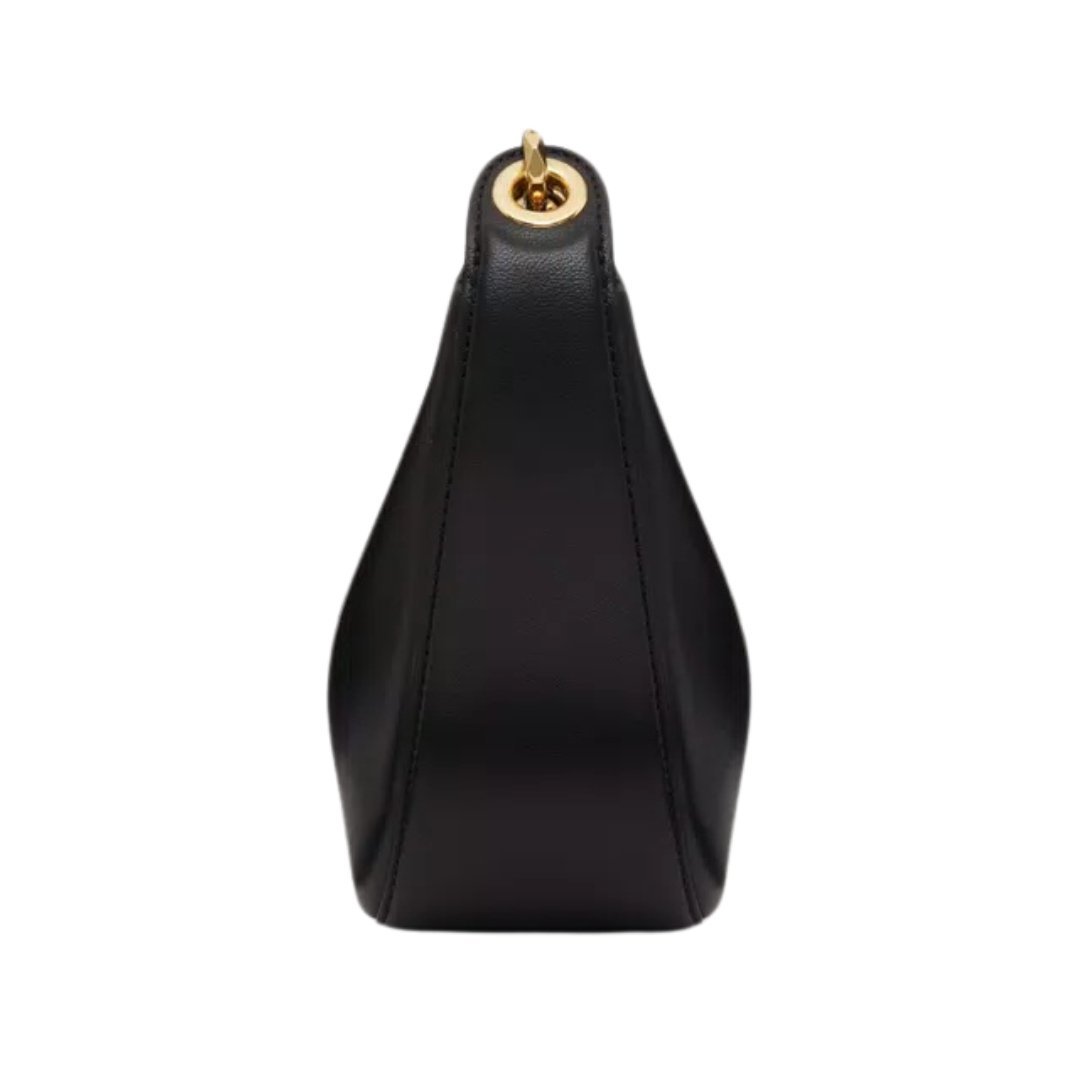 VLOGO moon mini hobo schwarz 20cm – Bild 3
