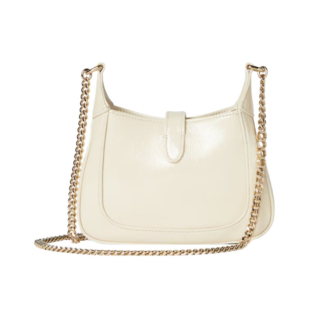 Lackleder mit einer glänzenden Mini-Tasche 19.5cm – Bild 3