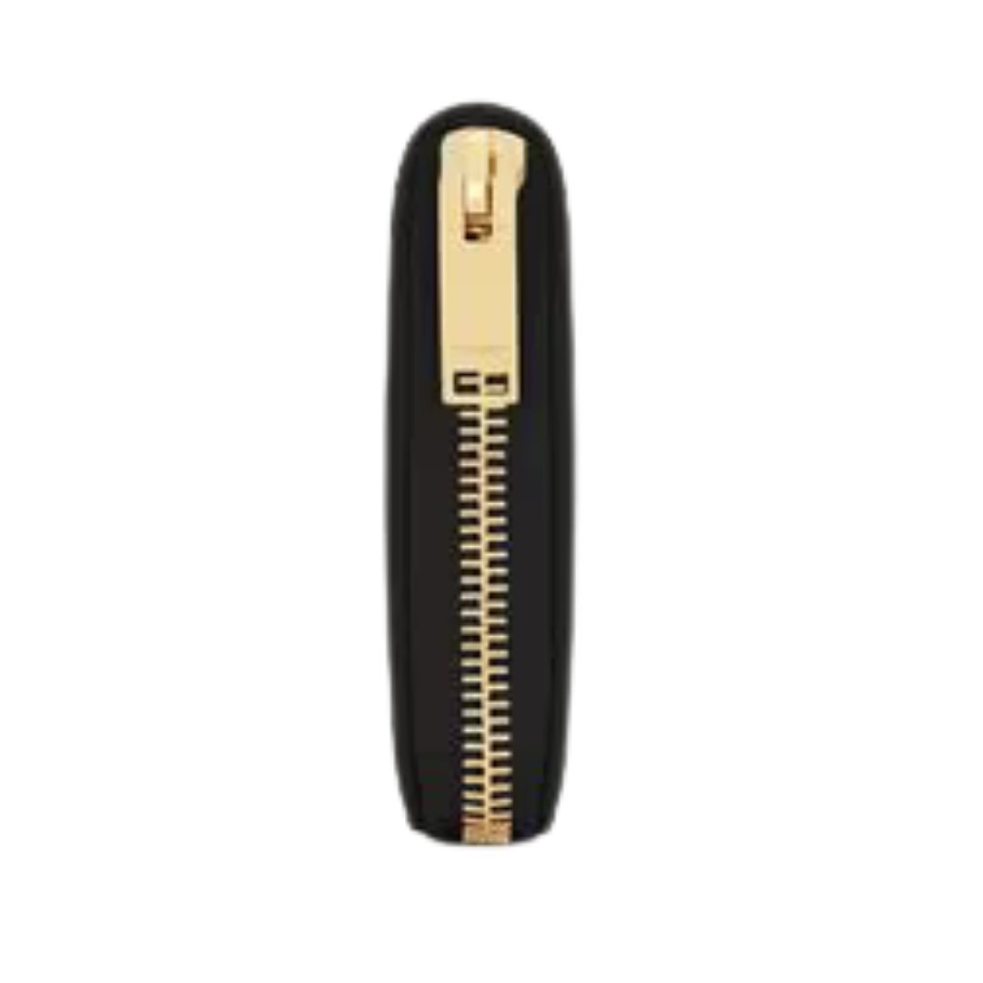 cassandre matelassé zip around wallet in grain de poudre leather 19cm – Bild 3