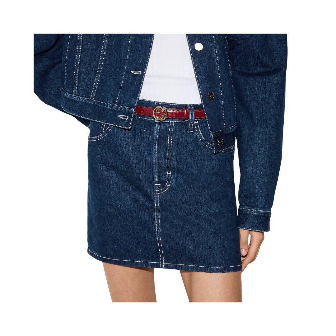 Leder mit ineinandergreifender G-Schnalle 2cm – Bild 3