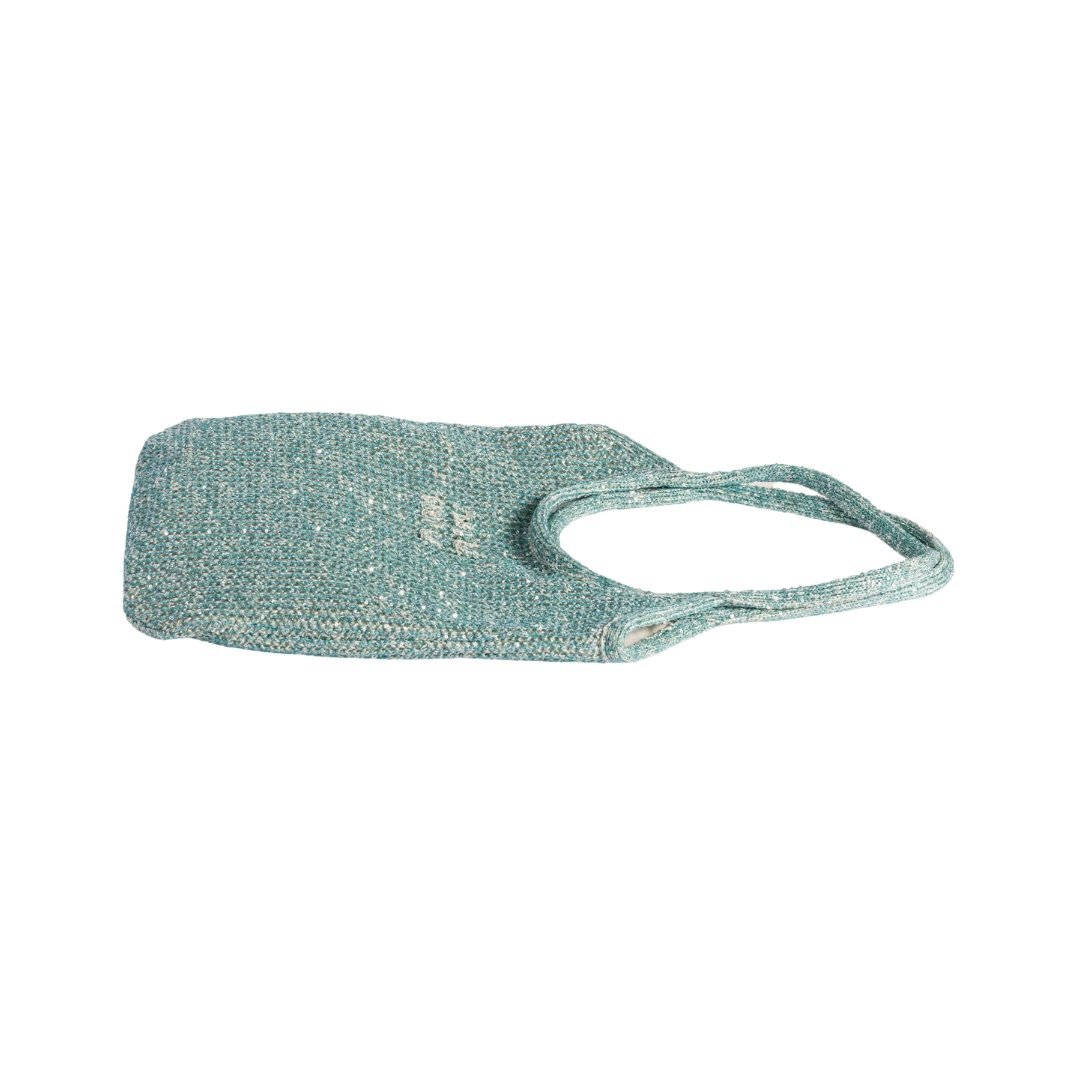 Sequin Mesh Anisgrün 40 cm – Bild 3