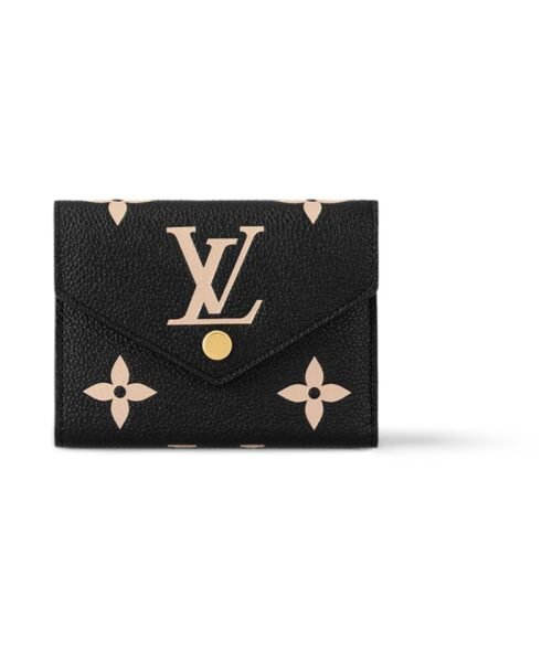 Victorine Geldb?rse schwarz 12cm