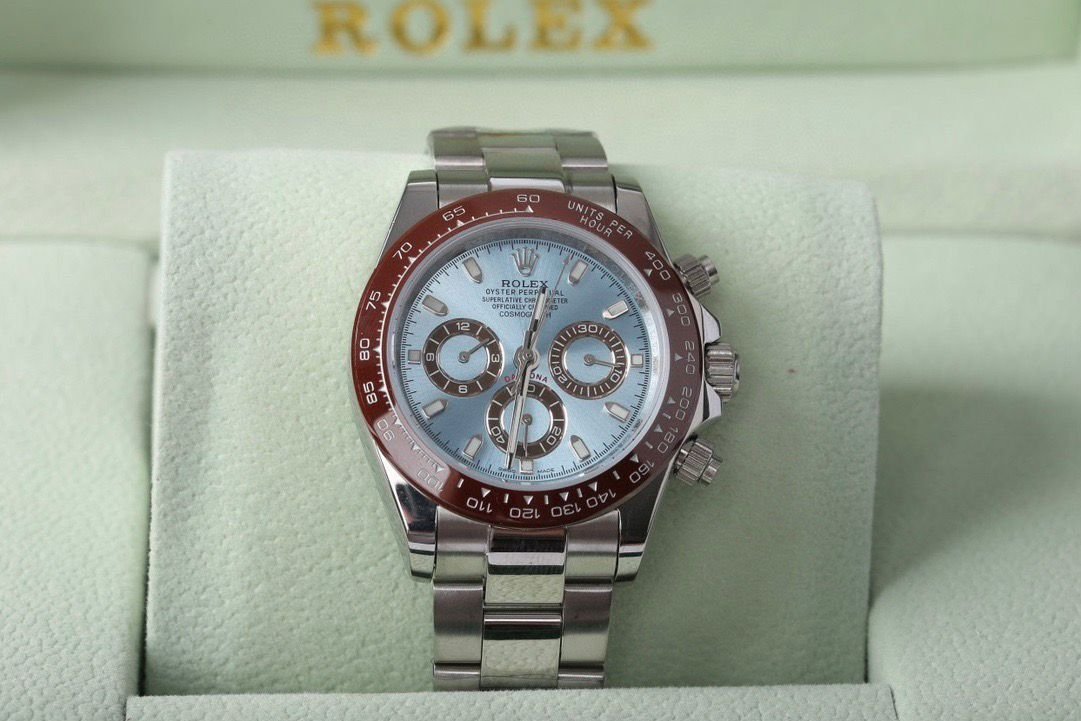 Daytona Cosmograph Platinum/Blau 40 mm – Bild 2