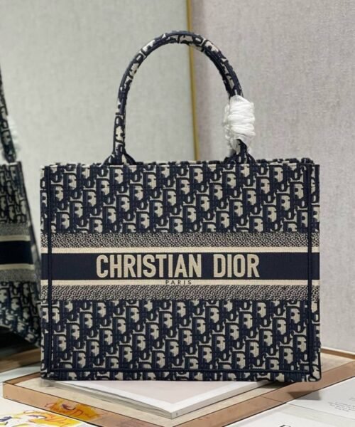 Alternative view of Book Tote Blau/Beige 36 cm