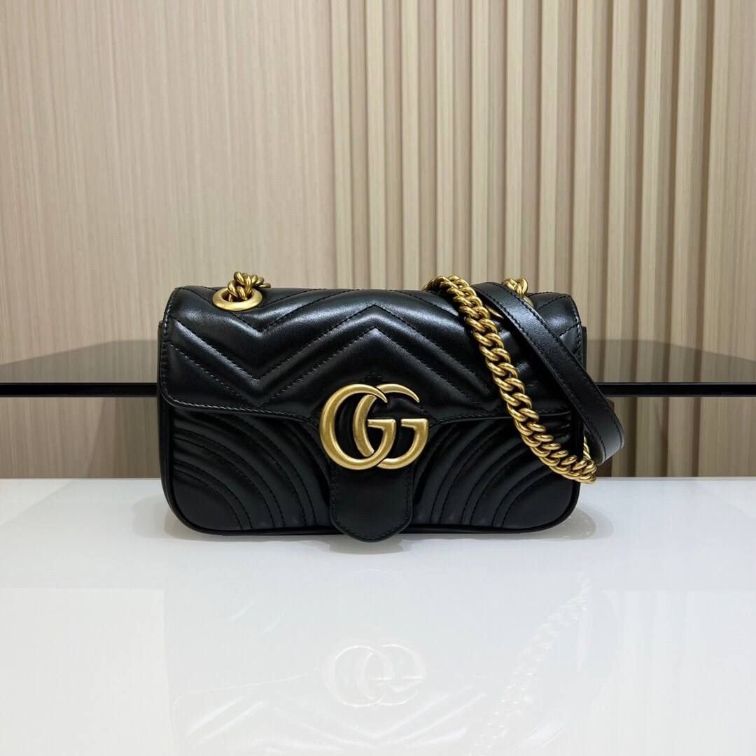 GG Marmont Schwarz/Goldbraun 26 cm – Bild 2