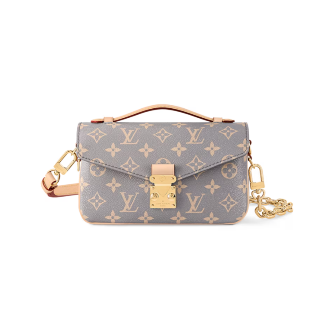 Pochette Métis East West Trianon Gray 21.5 cm