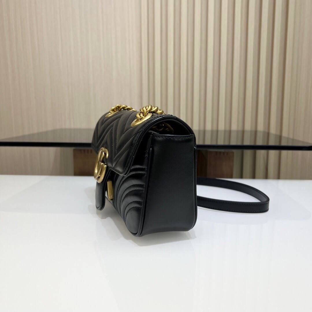GG Marmont Schwarz/Goldbraun 26 cm – Bild 3