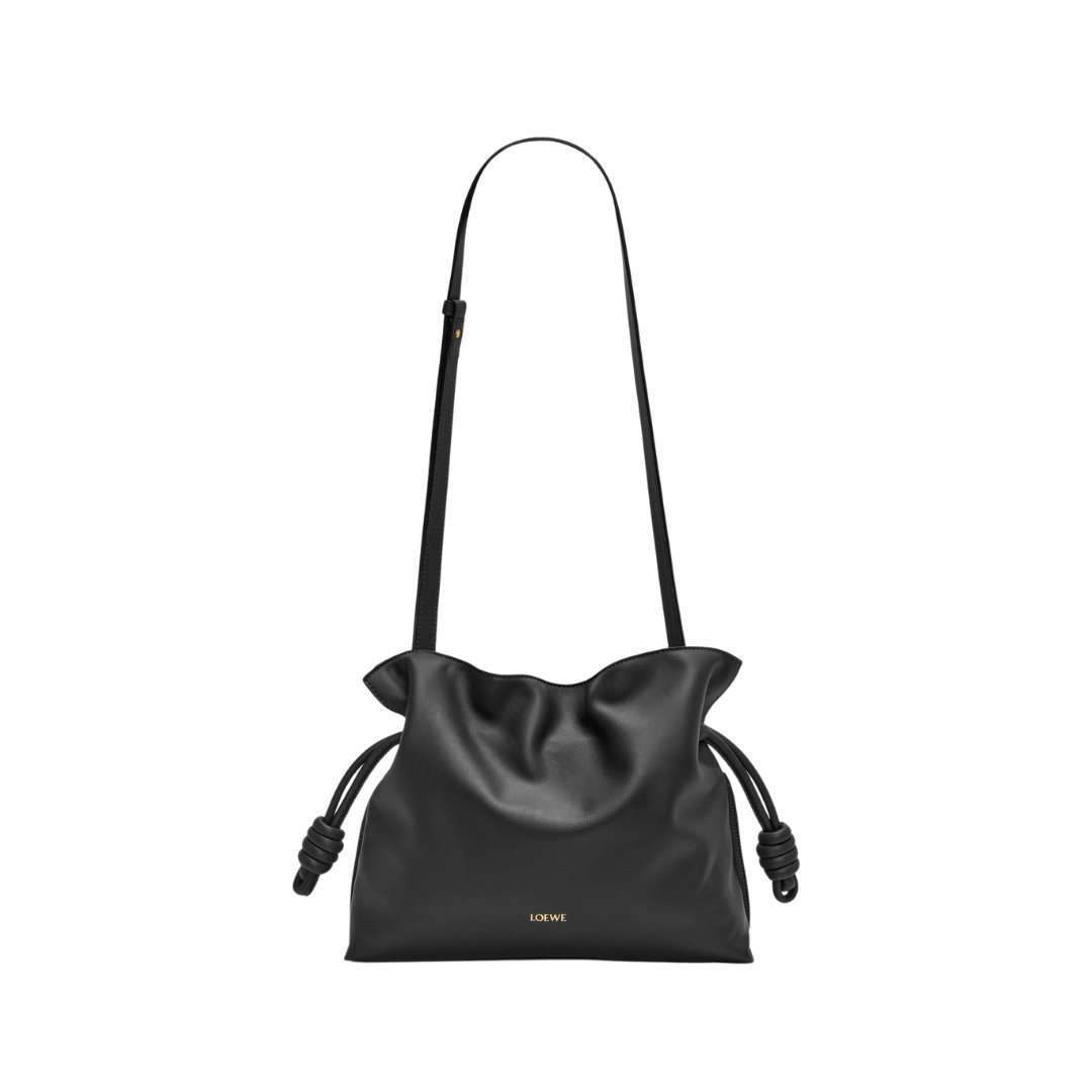 Clutch aus Nappa-Kalbsleder Schwarz 24.5cm – Bild 4