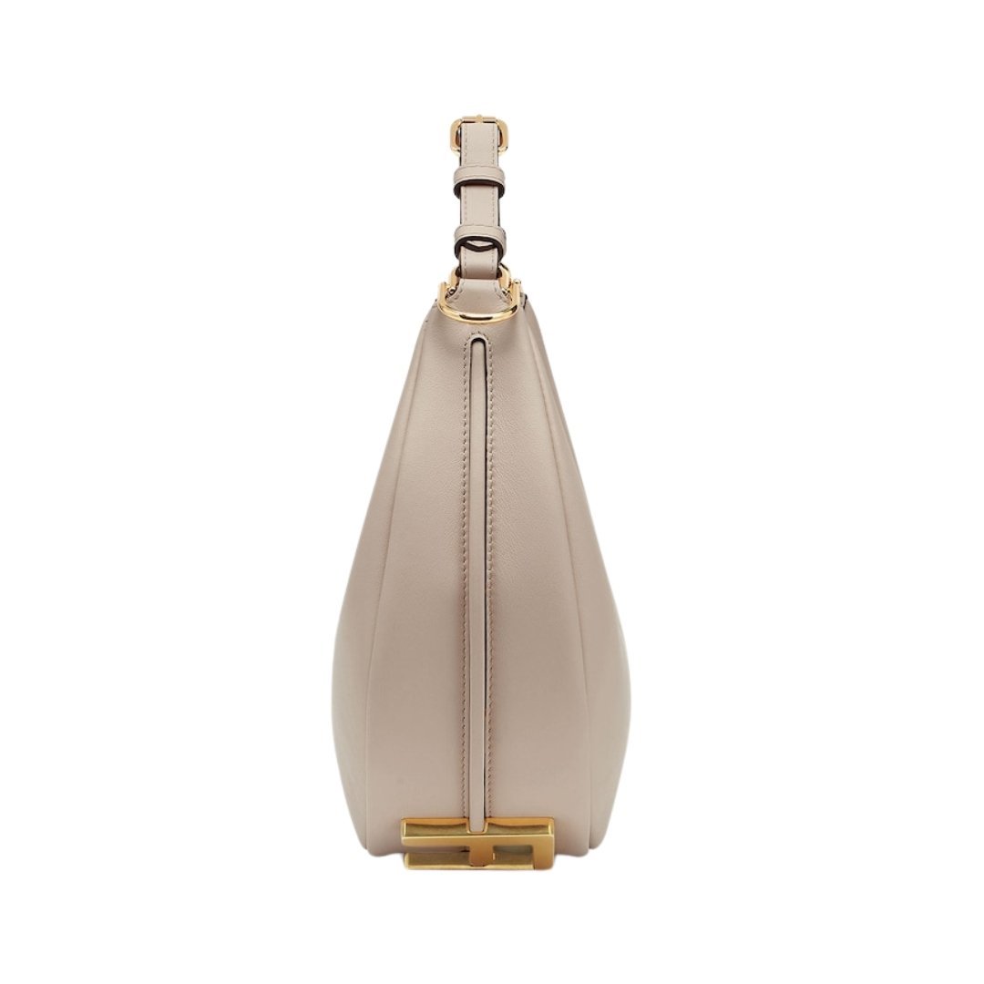 Ledertasche in Taubengrau 24.5cm – Bild 4