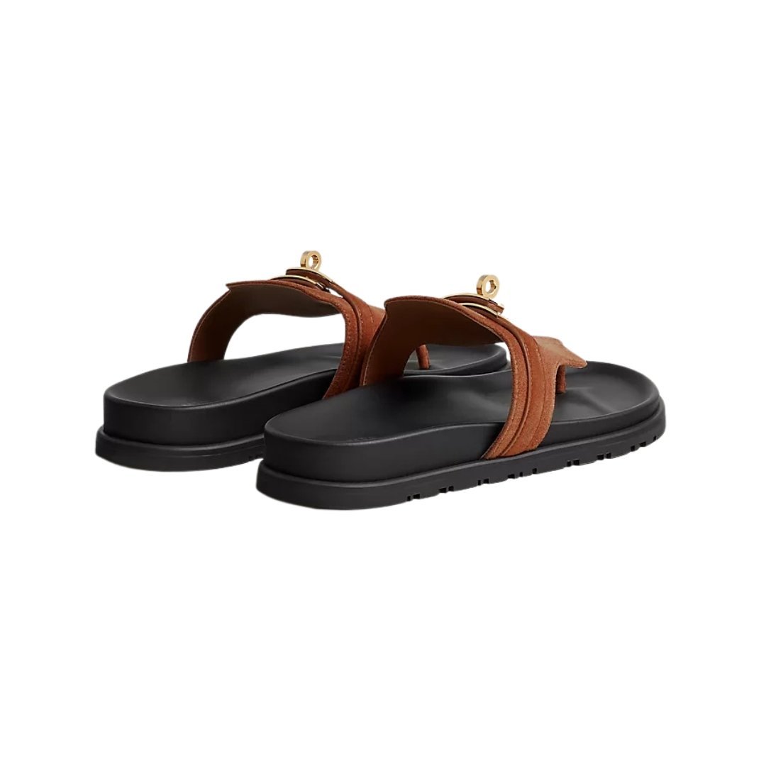 Empire Sandal Braun/Schwarz – Bild 3