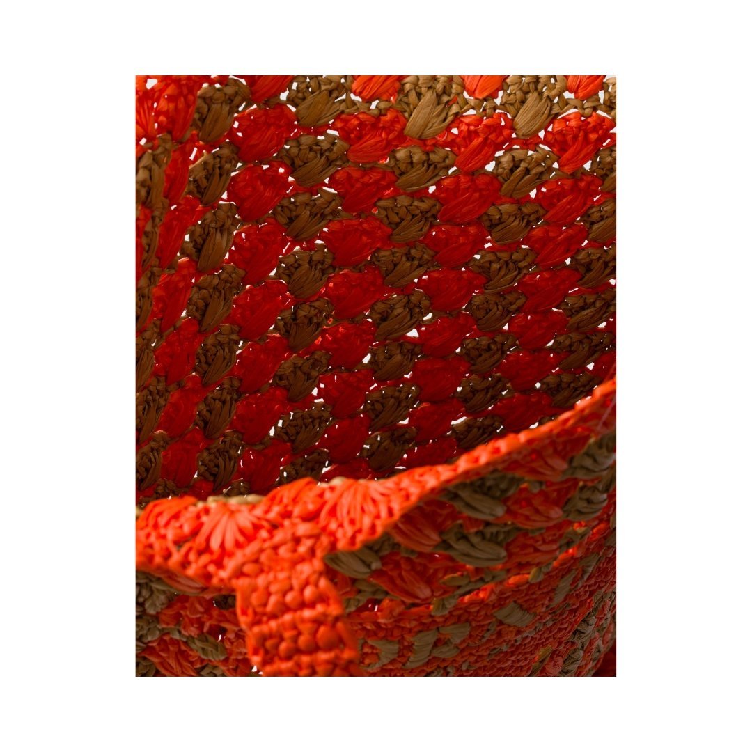 Crochet Orange/Karamell 38 cm – Bild 4