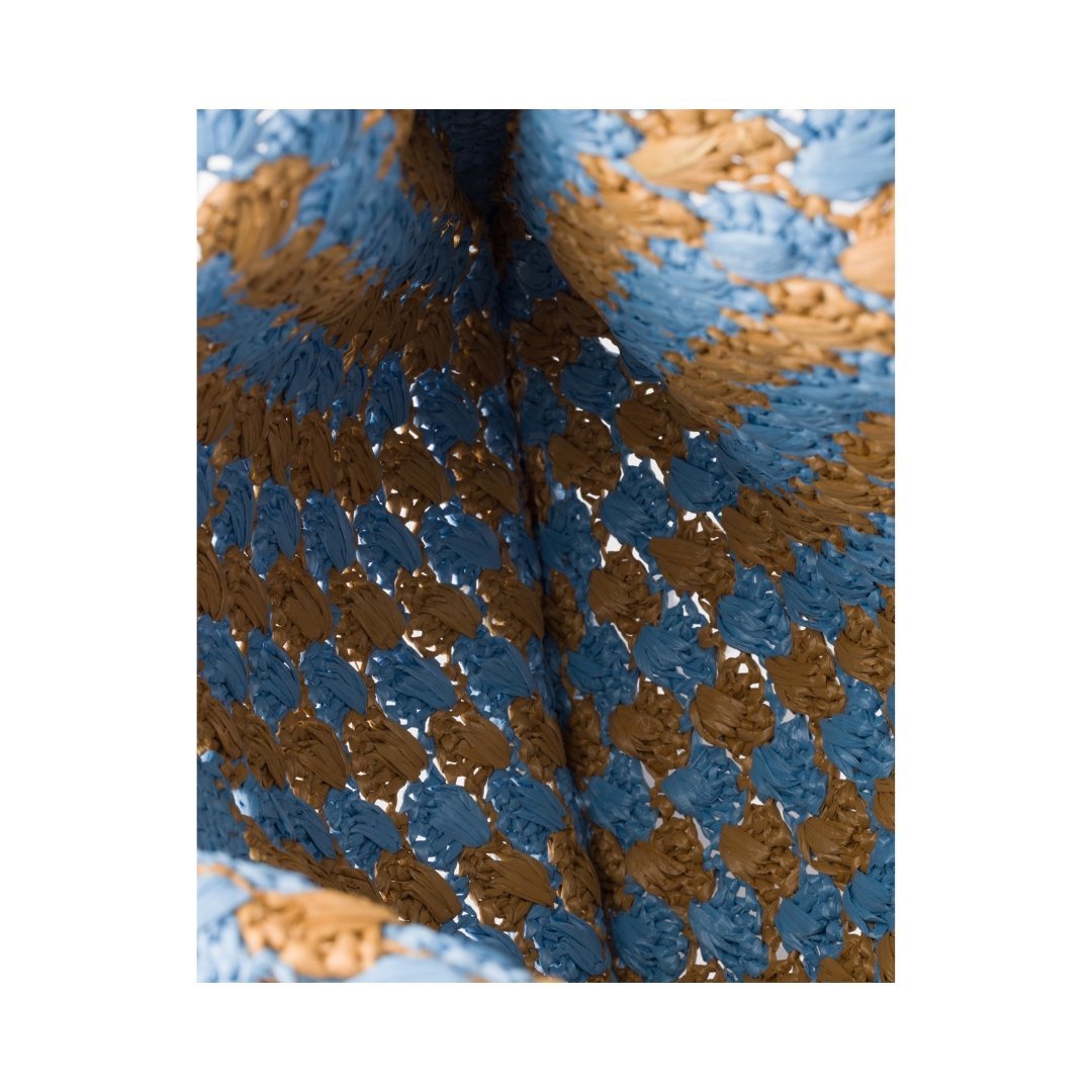 Crochet Himmelblau/Karamell 38 cm – Bild 4