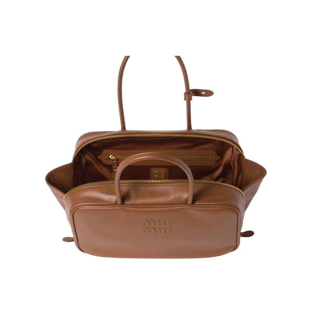 Leder Beau Cognac 23cm – Bild 4