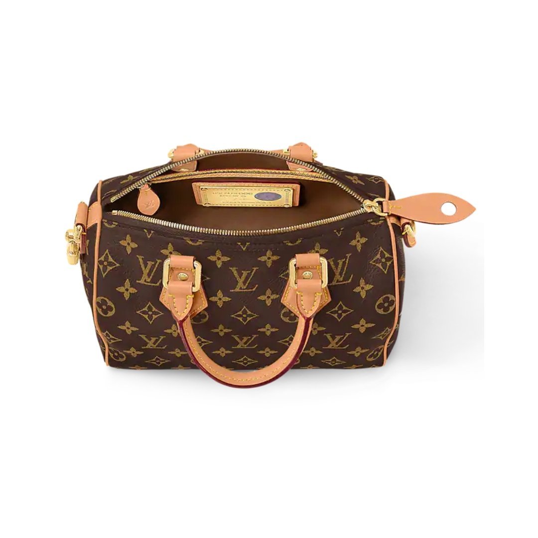 Speedy P9 Bandoulière aus Monogram Canvas 25cm – Bild 3