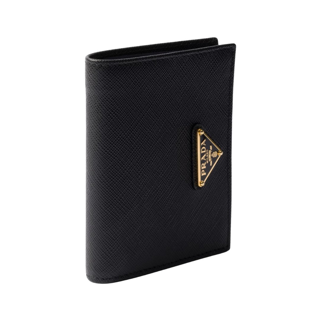 Kleine Saffiano-Leder-Geldbörse 11.2cm – Bild 4