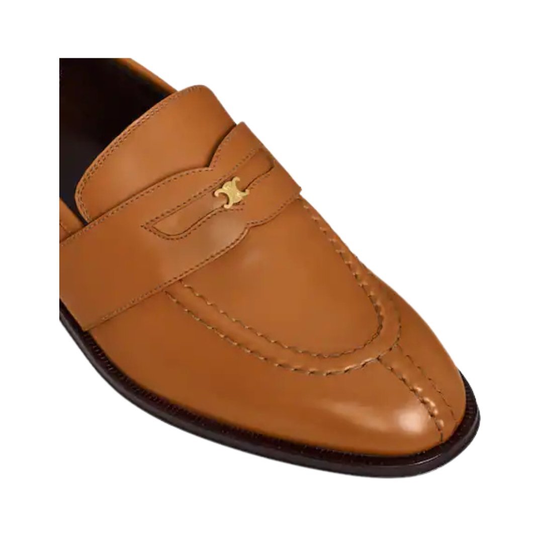 Malaquais Triomphe Loafer aus poliertem Rindsleder – Bild 4