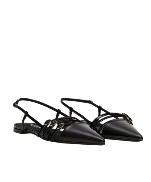 Alternative view of Lackleder Slingbacks