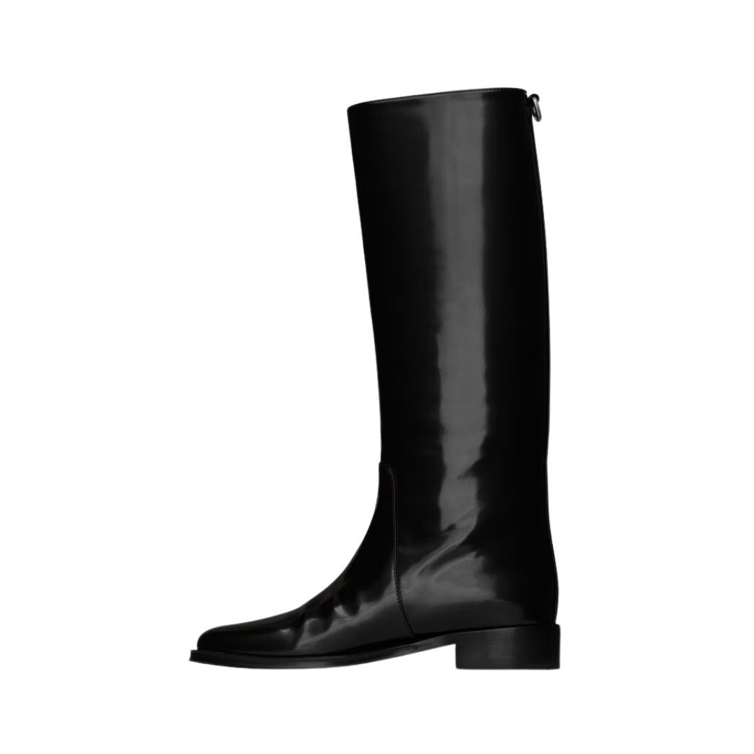 Hunt Boots aus glänzendem Leder – Bild 4