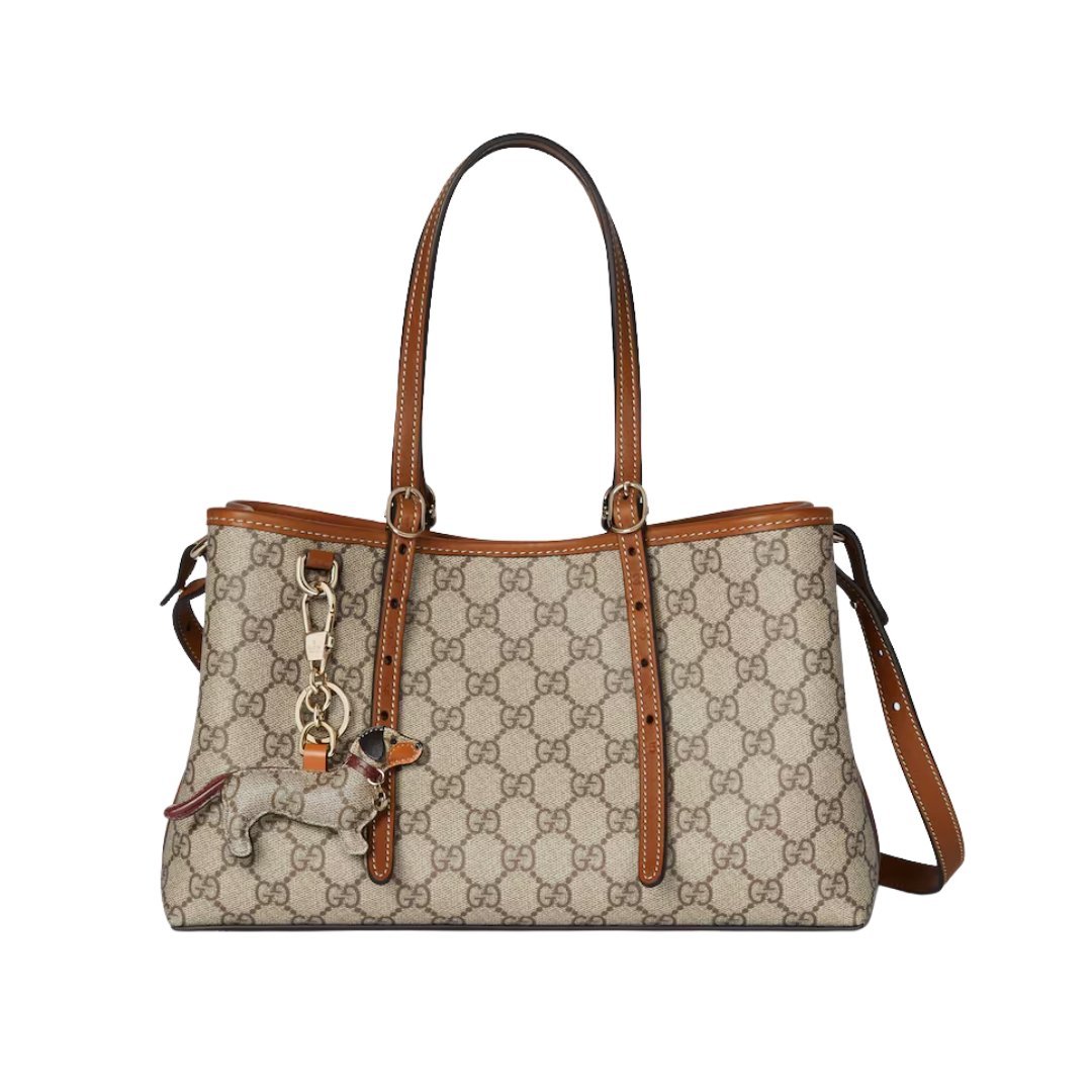 GG Emblem Kleiner Shopper 30cm – Bild 4