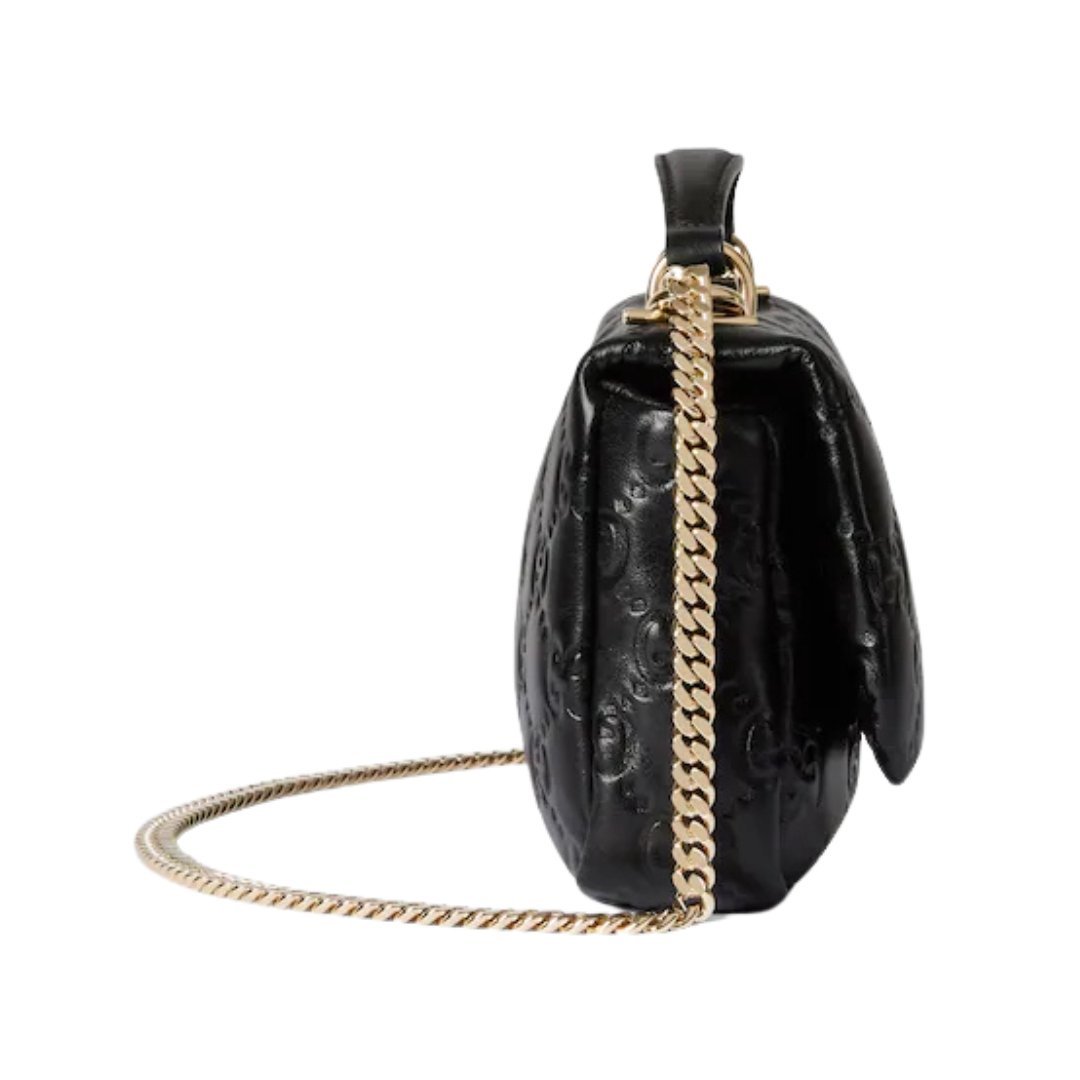 Schwarze gepolsterte Milano Mini-Tote-Tasche 21.1cm – Bild 4
