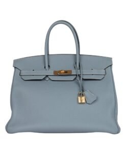 Bleu Lin Togo Goldbeschl?ge 35cm
