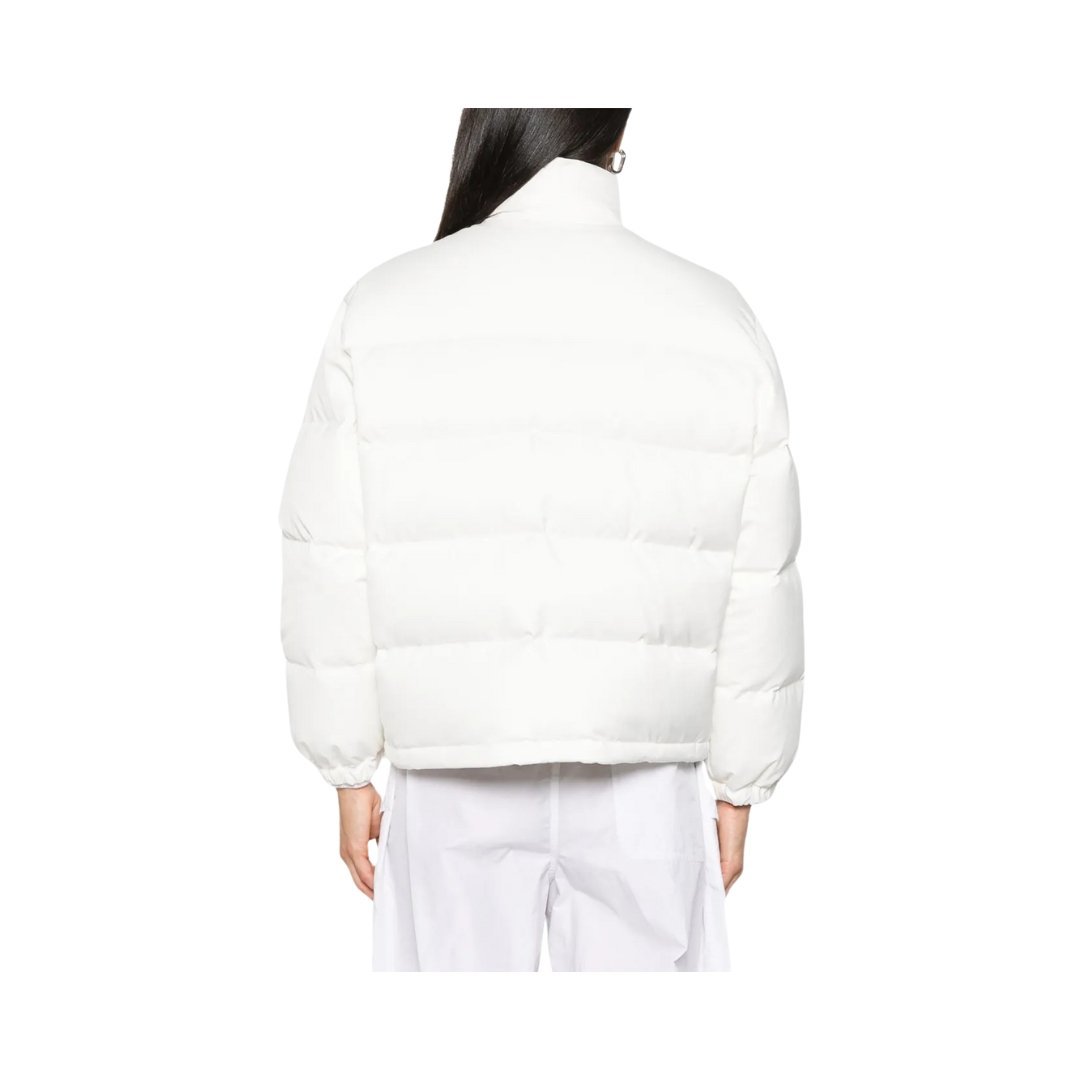 Twill-Daunenjacke Weiß – Bild 4