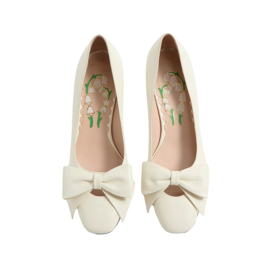 Bowow pumps in kidskin ivory 45cm – Bild 4