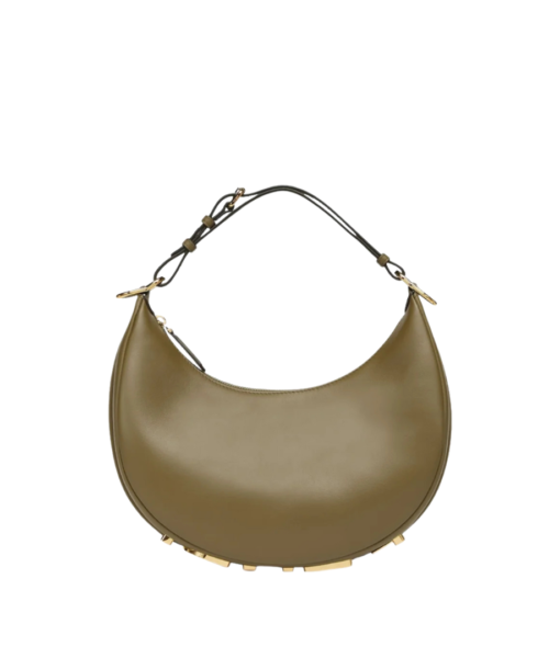 Grüne Ledertasche  24.5cm