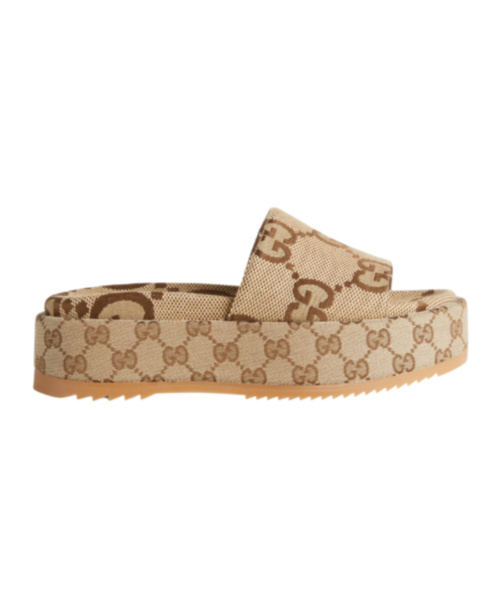 Sandalen Kamel/Ebenholz