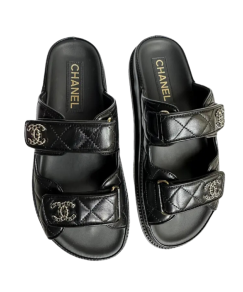 Schwarze Sandalen