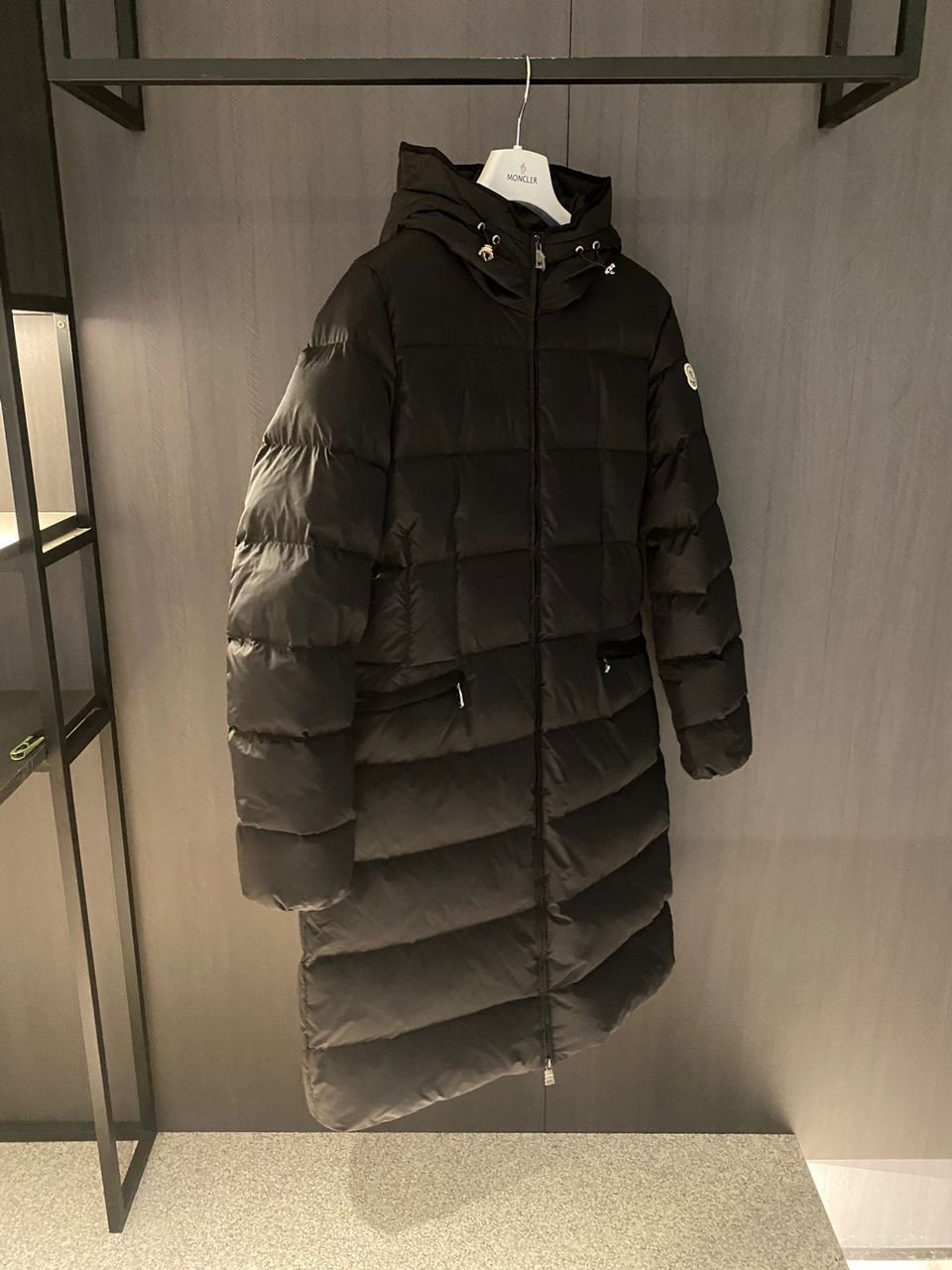 Daunenmantel Schwarz – Bild 4