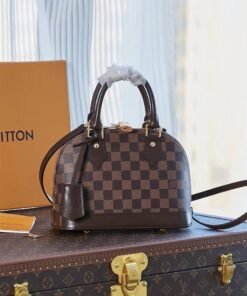 Alternative view of Alma BB Damier Ebene Braun 25 cm