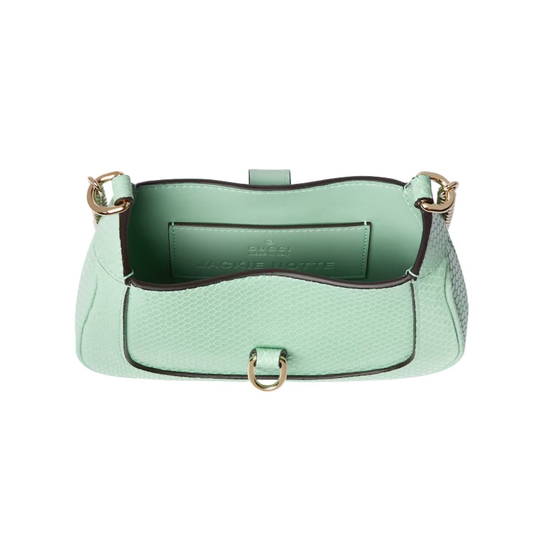 Jackie Notte Mini-Tasche aus Pythonleder 19.5cm – Bild 5