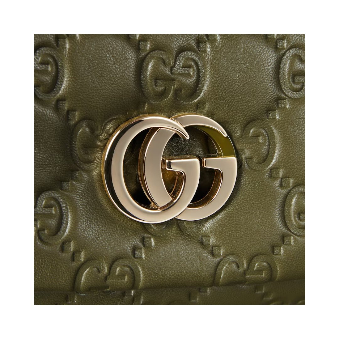 Grüne gepolsterte Milano Mini-Tote-Tasche 21.1cm – Bild 5