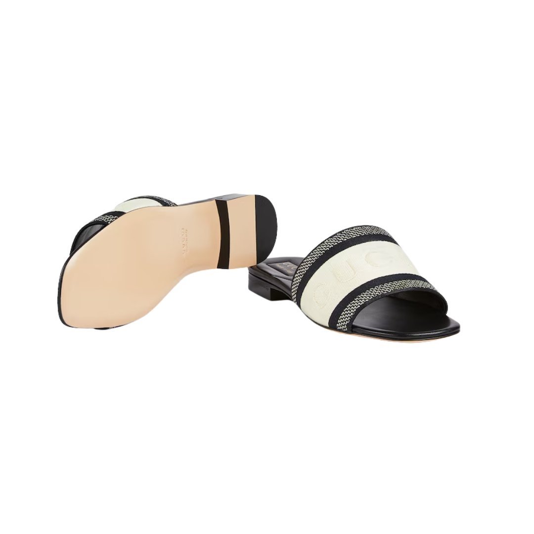 Flip Flops Schwarz/Weiß – Bild 5