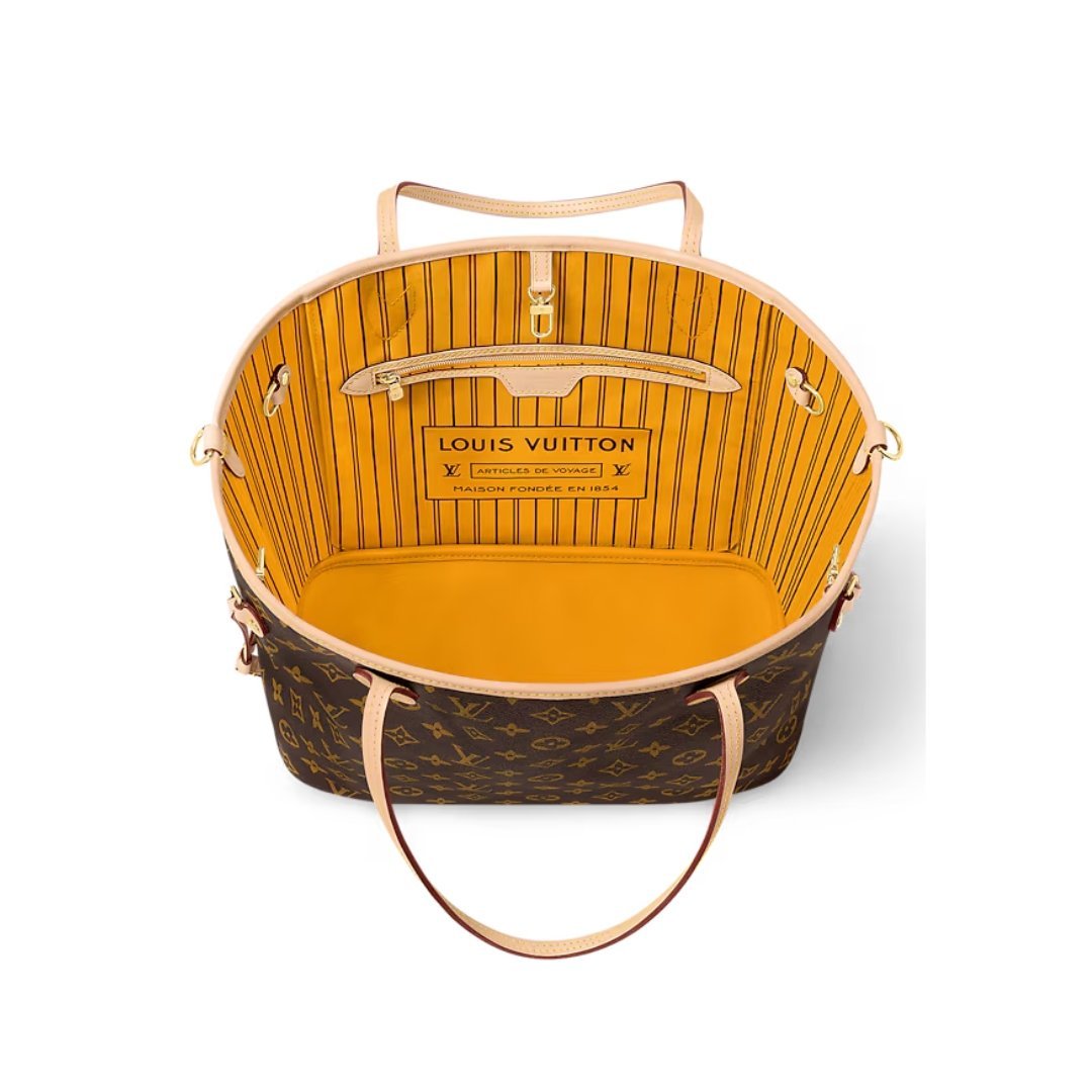 Bandoulière Inside Out MM Tote-Tasche in Jaune Safran 31cm – Bild 5