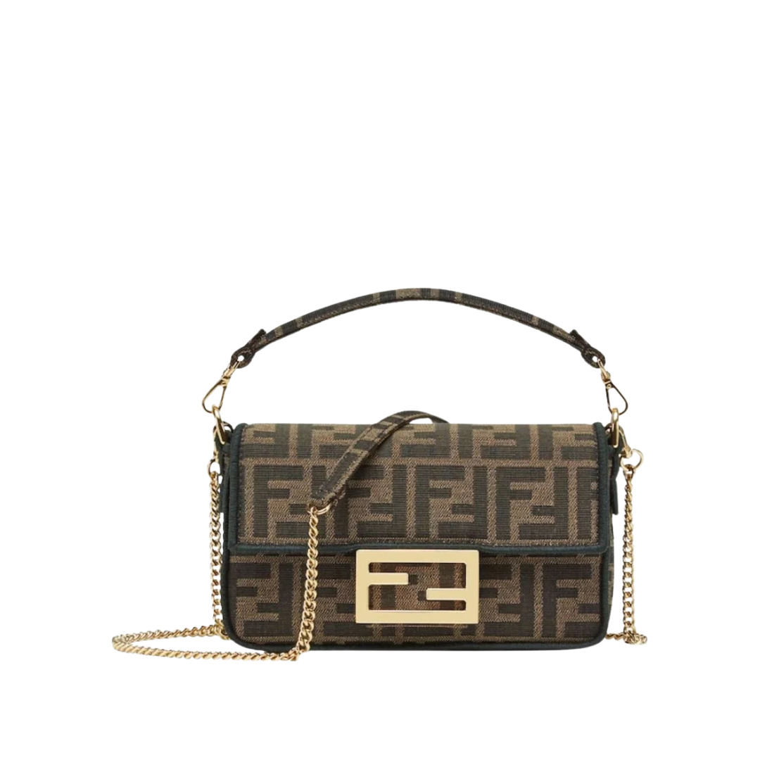 Tasche FF in Braun 13cm