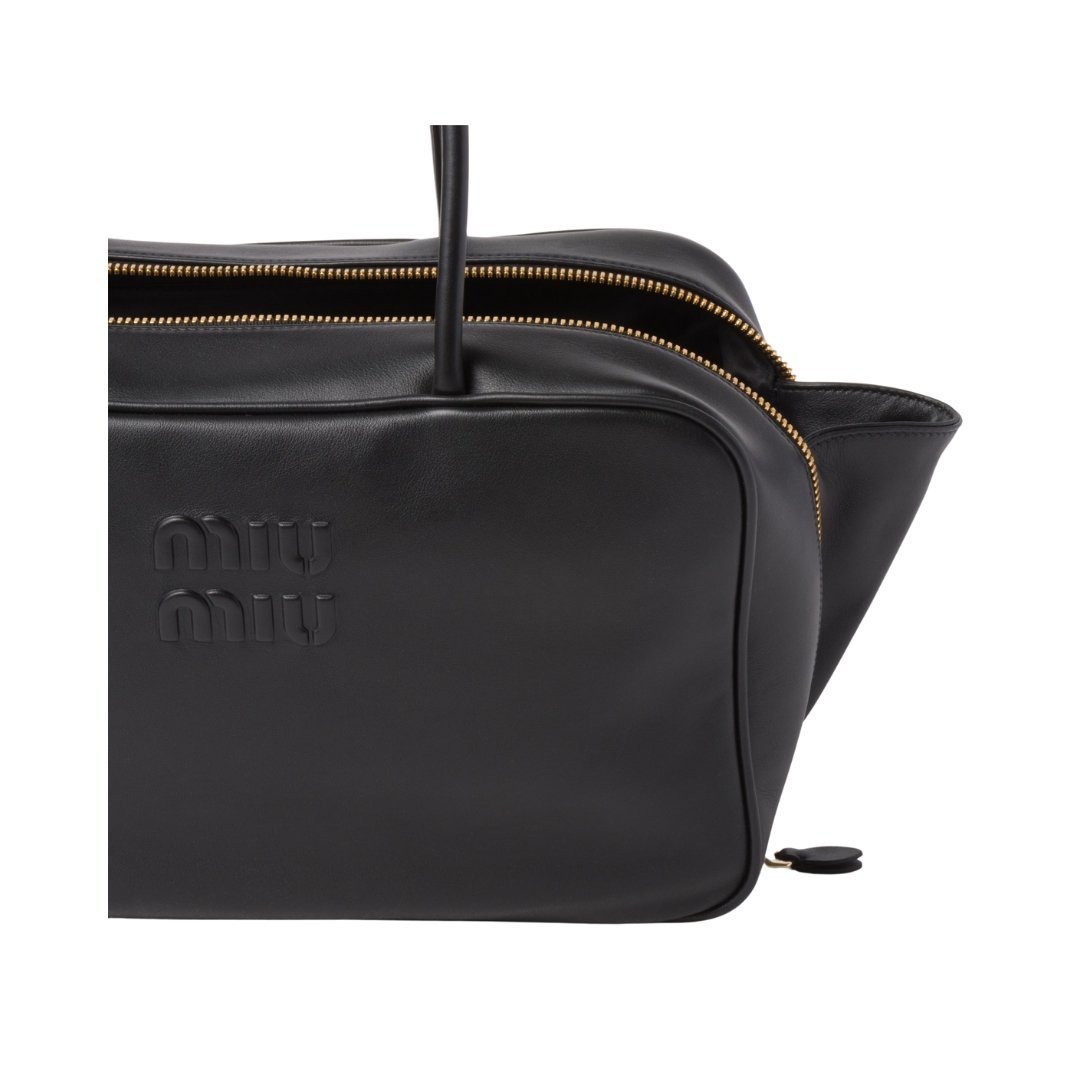 Leder Beau Schwarz 23cm – Bild 5
